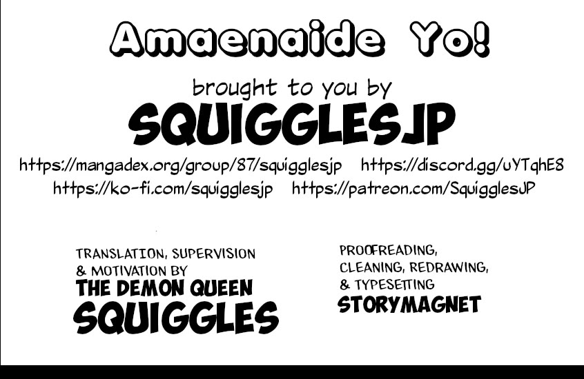 Amaenaideyo!! Chapter 28 page 36 - Chapter 28: Path 28: Patrolling the Rokujizou