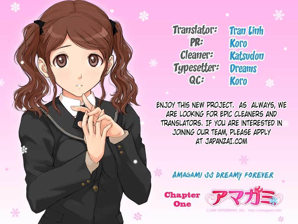 Amagami - Dreamy Forever Chapter 1 page 1 - Chapter 1