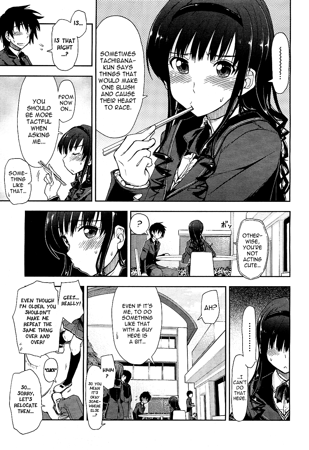 Amagami - Love Goes On! Chapter 2.9 page 8 - Vol.2 Chapter 9: MORISHIMA Haruka - Part 5
