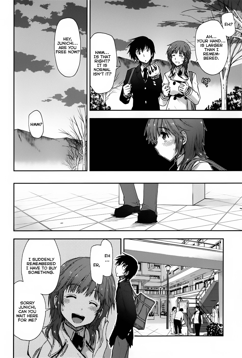 Amagami - Love Goes On! Chapter 3.13 page 14 - Vol.3 Chapter 13: SAKURAI Rihoko - Part 3