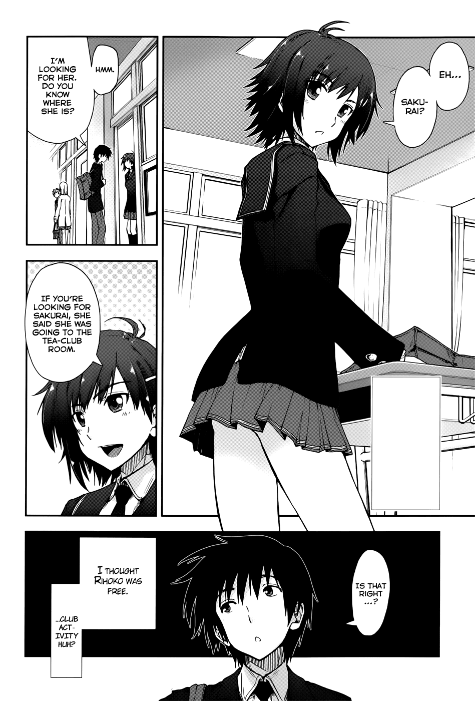 Amagami - Love Goes On! Chapter 3.13 page 3 - Vol.3 Chapter 13: SAKURAI Rihoko - Part 3