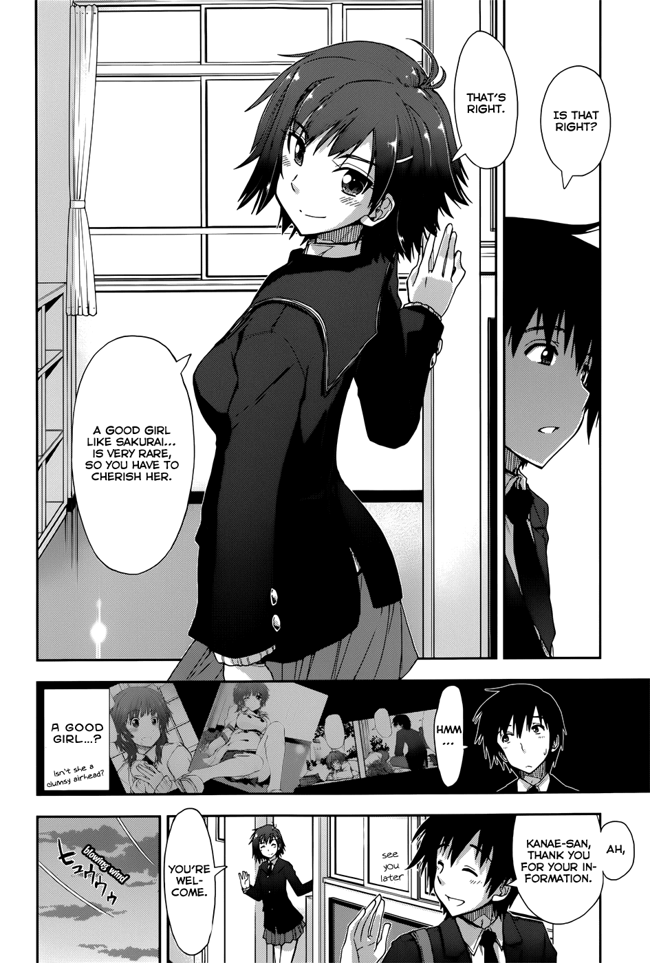 Amagami - Love Goes On! Chapter 3.13 page 5 - Vol.3 Chapter 13: SAKURAI Rihoko - Part 3