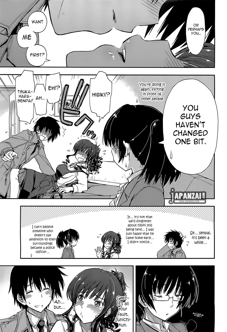 Amagami - Love Goes On! Chapter 3.19-5 page 12 - Vol.3 Chapter 19.5: MORISHIMA Haruka - Extra [END]