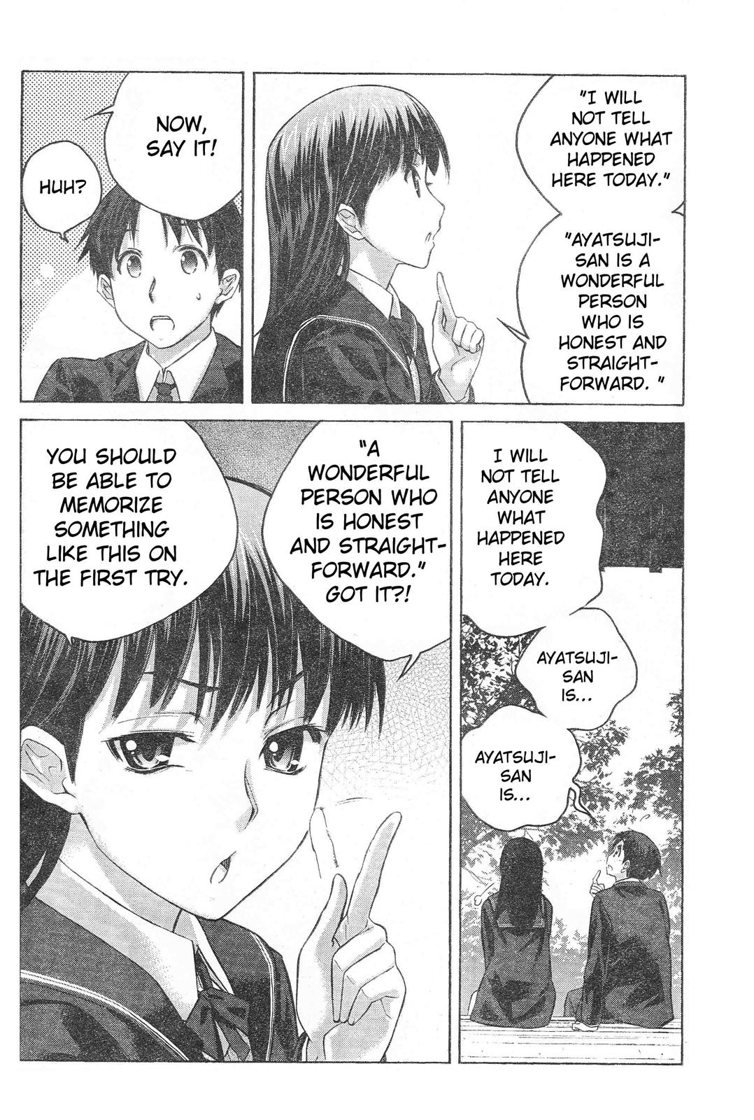 Amagami - Precious Diary Chapter 1.4 page 19 - Vol.1 Chapter 4: Tsukasa (4) : Negotiations Concluded