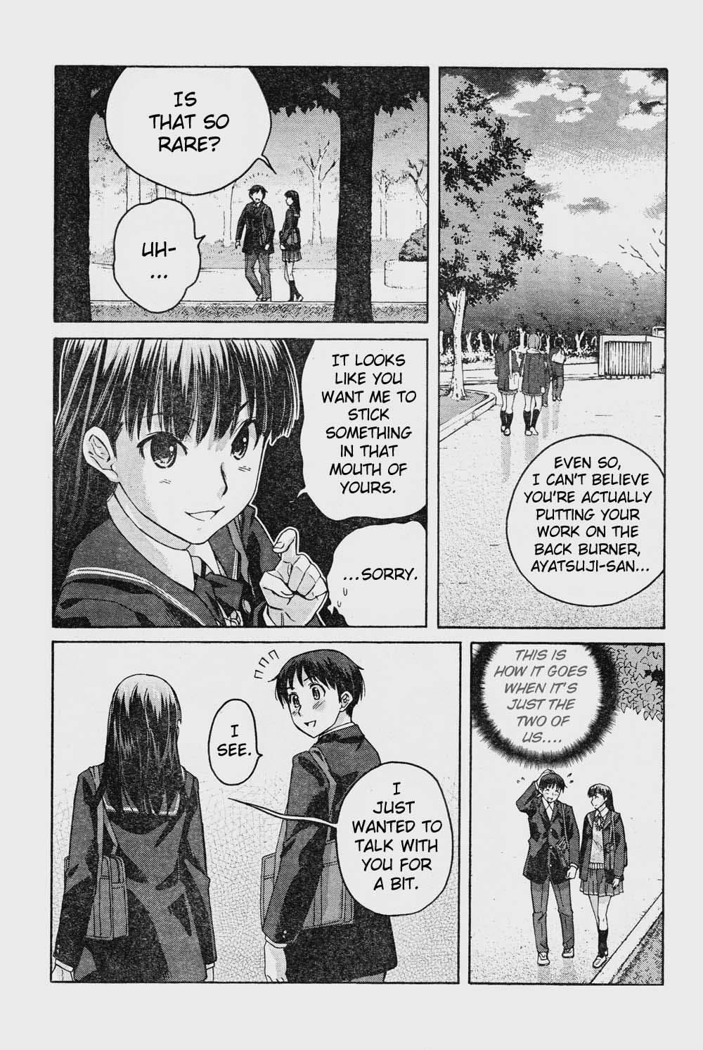 Amagami - Precious Diary Chapter 1.8 page 3 - Vol.1 Chapter 8: Tsukasa (8) : Proof of a Promise