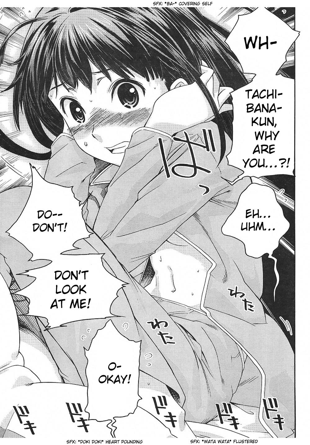 Amagami - Precious Diary Chapter 2.4 page 10 - Vol.2 Chapter 4: Tsukasa (12) : Don't Look at Me!
