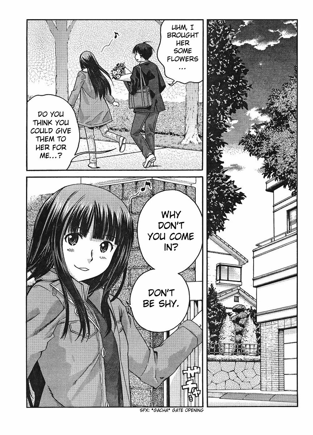 Amagami - Precious Diary Chapter 2.4 page 4 - Vol.2 Chapter 4: Tsukasa (12) : Don't Look at Me!