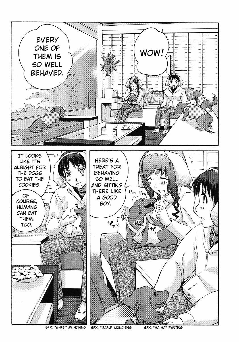 Amagami - Precious Diary Chapter 3.9 page 10 - Vol.3 Chapter 9: Extra 2 : Dak-kun Cafe