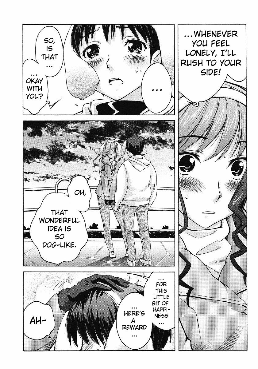 Amagami - Precious Diary Chapter 3.9 page 20 - Vol.3 Chapter 9: Extra 2 : Dak-kun Cafe