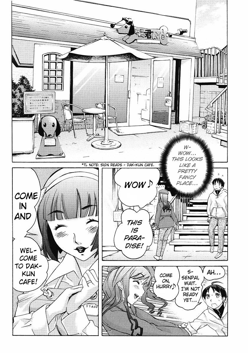 Amagami - Precious Diary Chapter 3.9 page 8 - Vol.3 Chapter 9: Extra 2 : Dak-kun Cafe