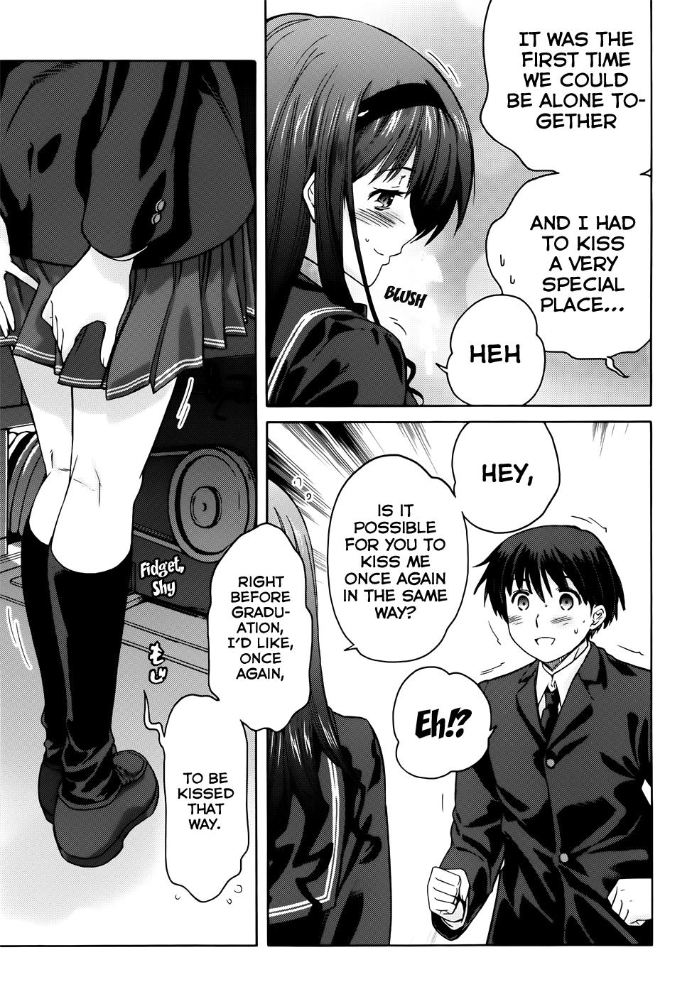 Amagami - Precious Diary Chapter 5.7 page 19 - Vol.5 Chapter 7: Extra 10 : Graduation Album [END]
