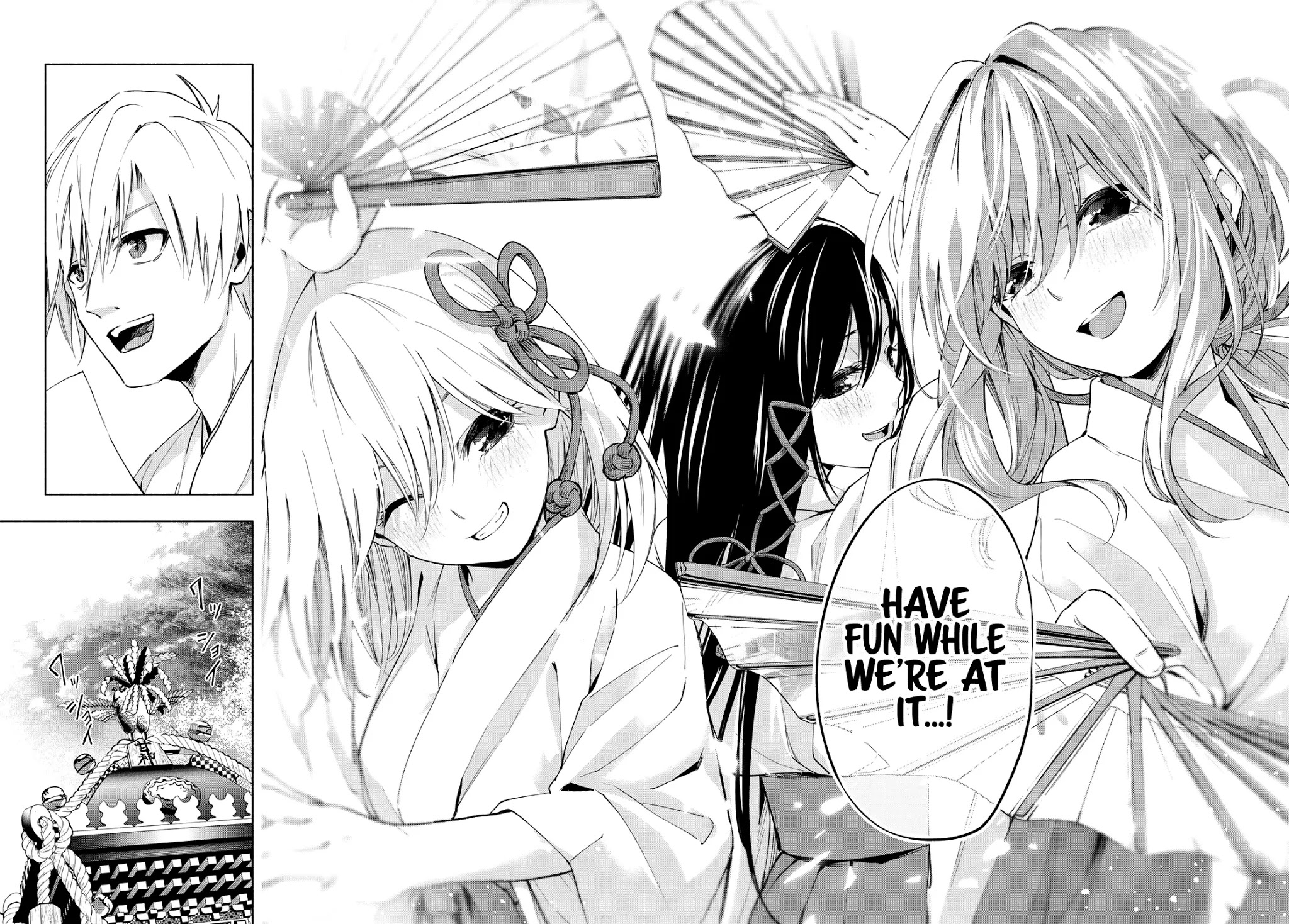 Amagami-san Chi no Enmusubi Chapter 10 page 17 - Chapter 10: Amagami Shrine Annual Festival, Part 5
