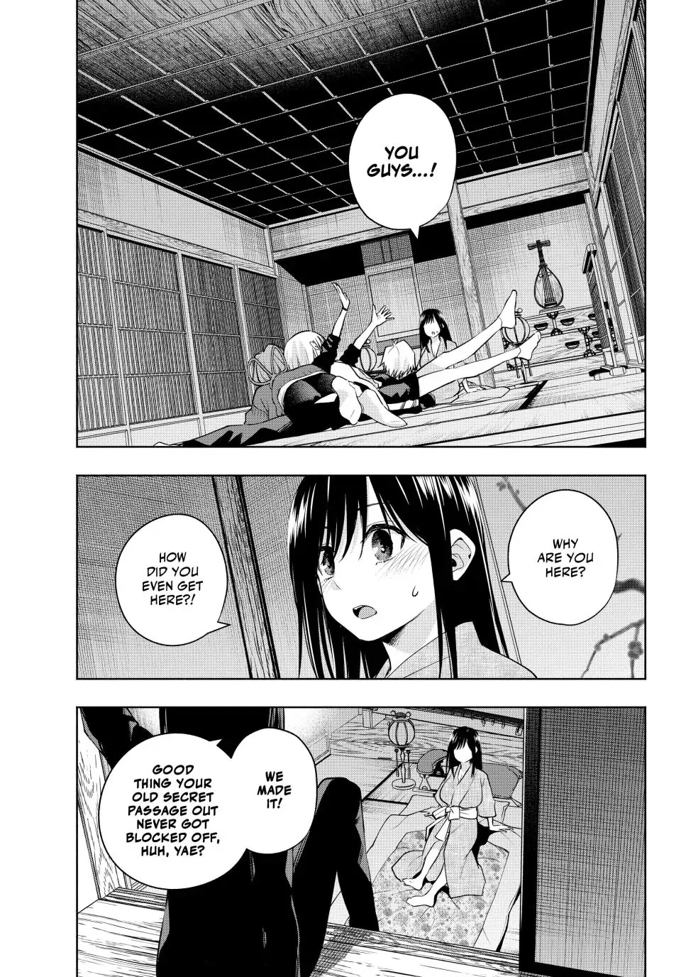 Amagami-san Chi no Enmusubi Chapter 101 page 1 - Chapter 101: Three Paths Forward (Part VIIII)