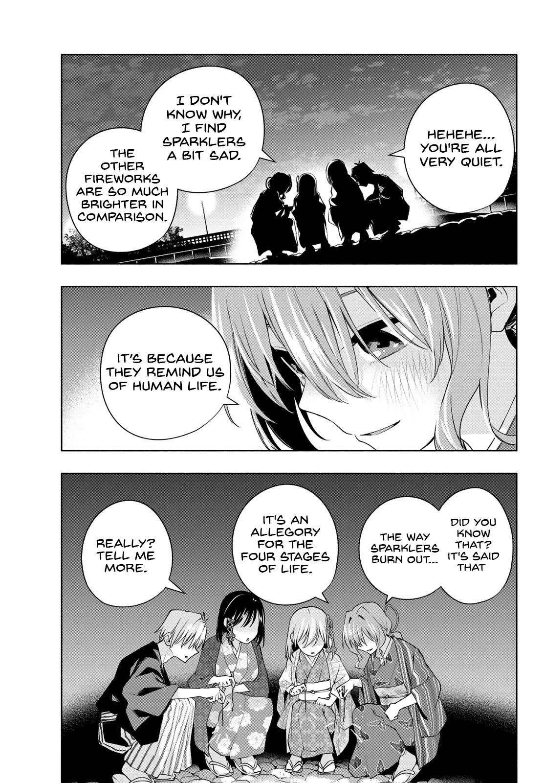 Amagami-san Chi no Enmusubi Chapter 109 page 16 - Chapter 109: The Ephemeral Blossoms