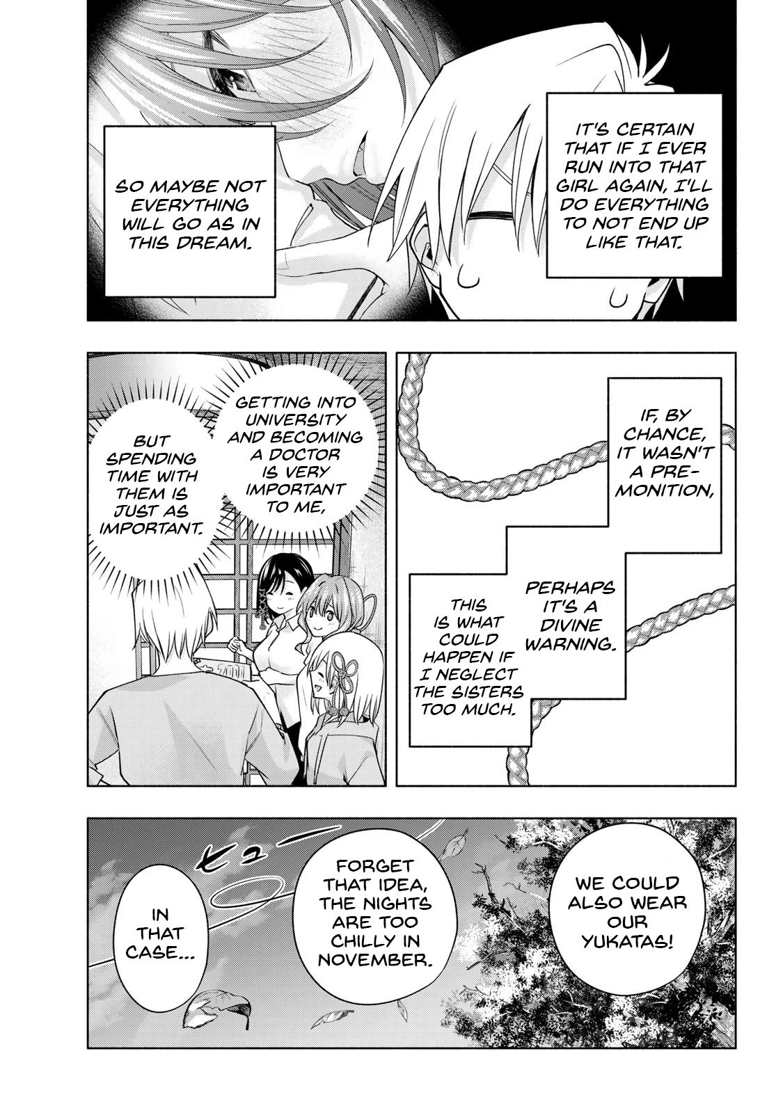 Amagami-san Chi no Enmusubi Chapter 109 page 8 - Chapter 109: The Ephemeral Blossoms