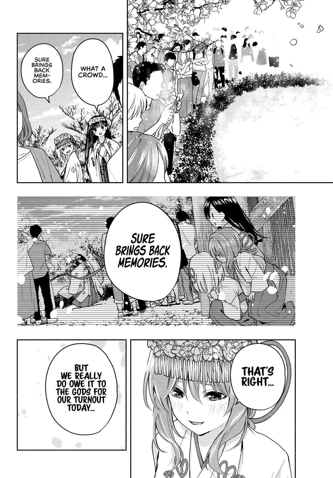 Amagami-san Chi no Enmusubi Chapter 11 page 6 - Chapter 11: Amagami Shrine Annual Festival, Finale