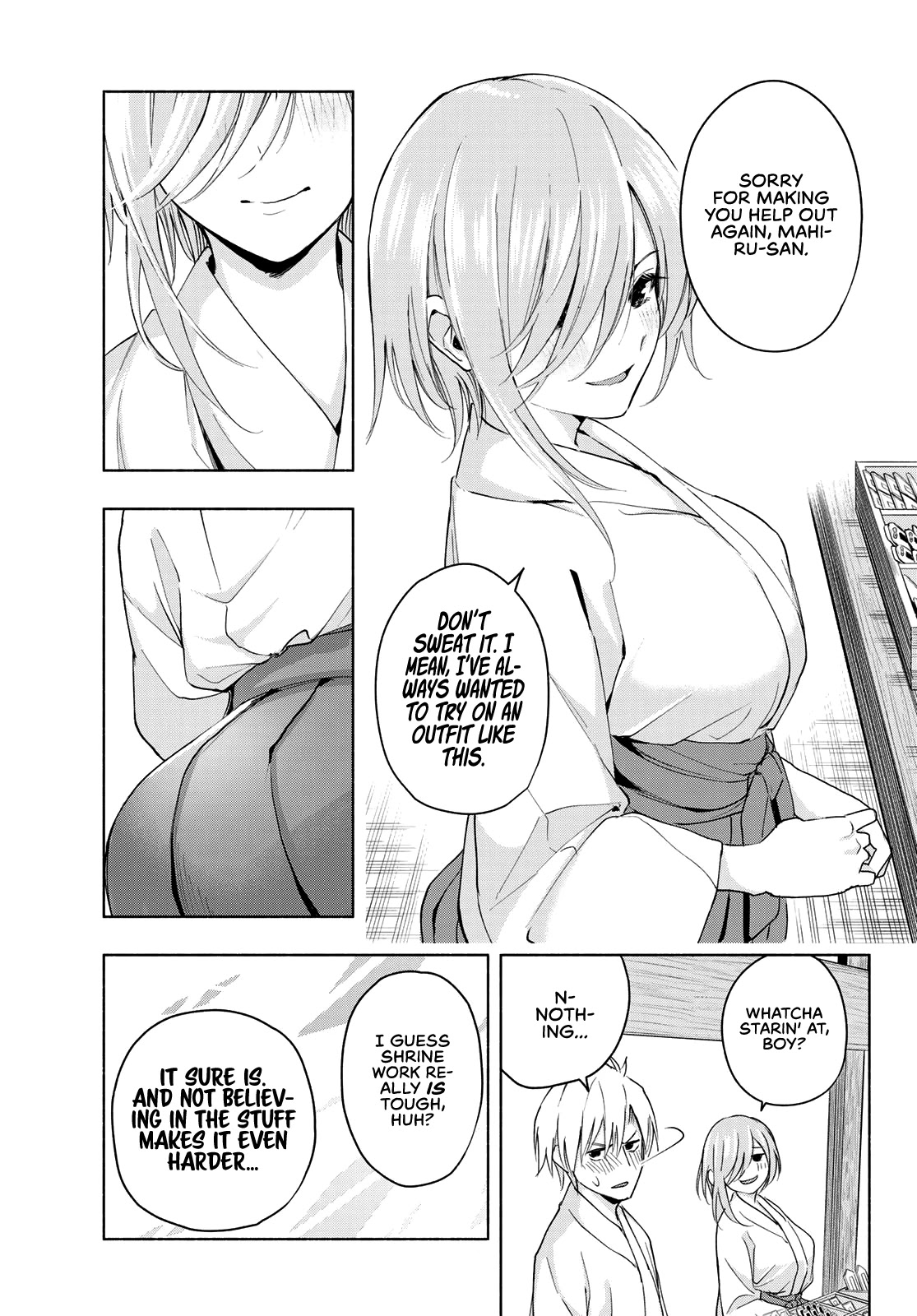 Amagami-san Chi no Enmusubi Chapter 11 page 9 - Chapter 11: Amagami Shrine Annual Festival, Finale