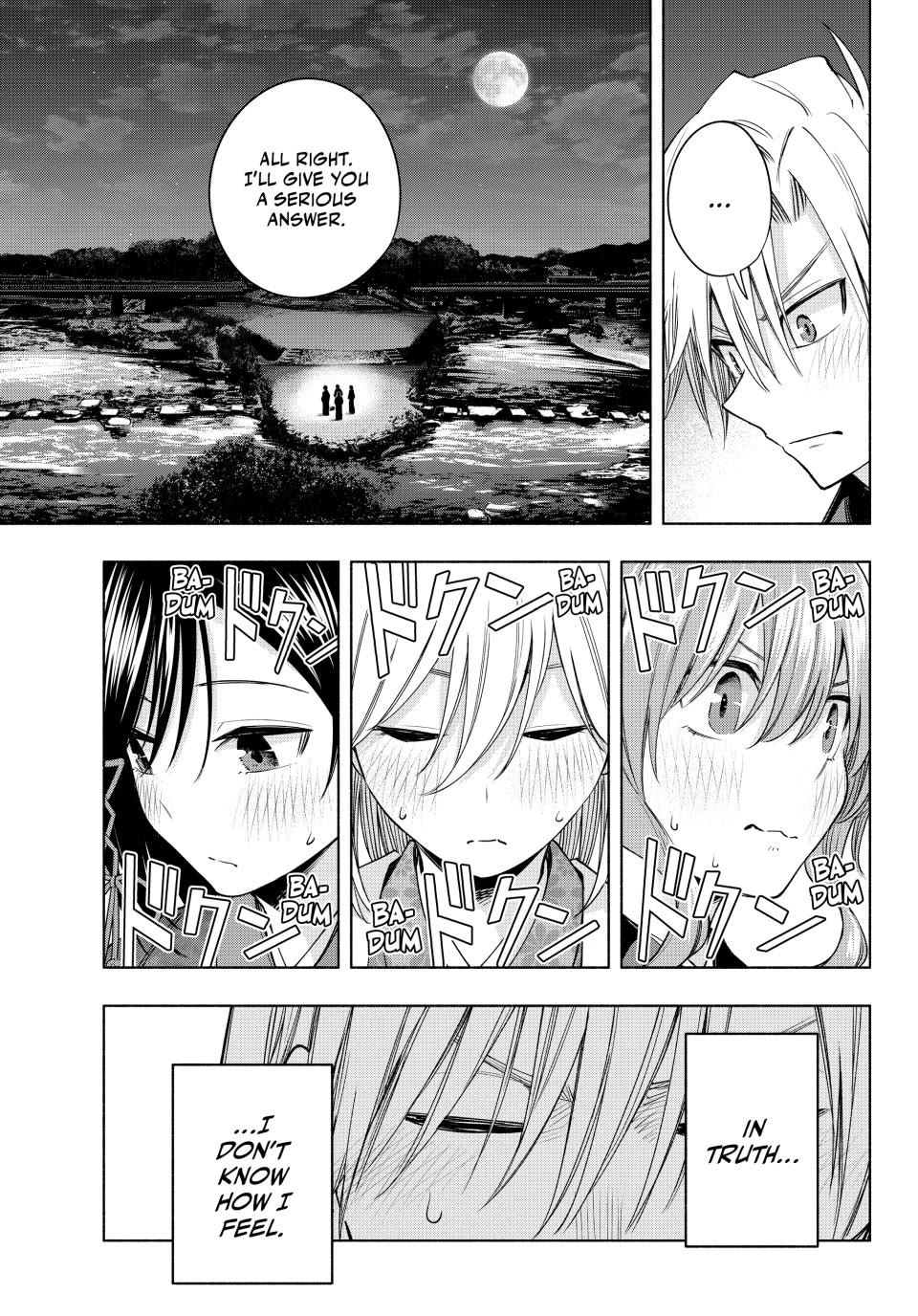 Amagami-san Chi no Enmusubi Chapter 110 page 11 - Chapter 110: THear No Evil, Speak No Evil