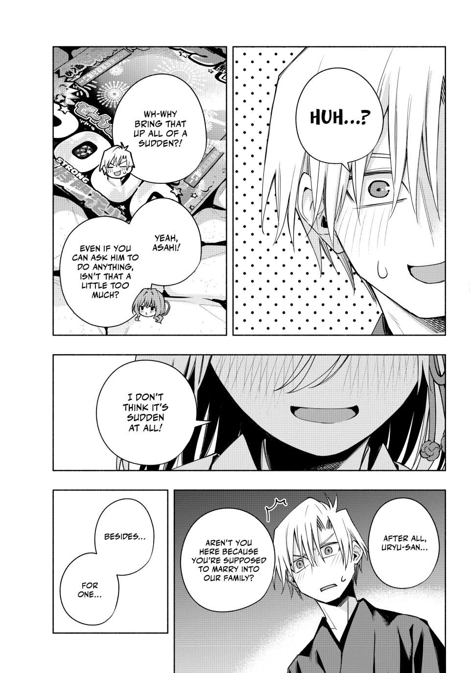 Amagami-san Chi no Enmusubi Chapter 110 page 3 - Chapter 110: THear No Evil, Speak No Evil
