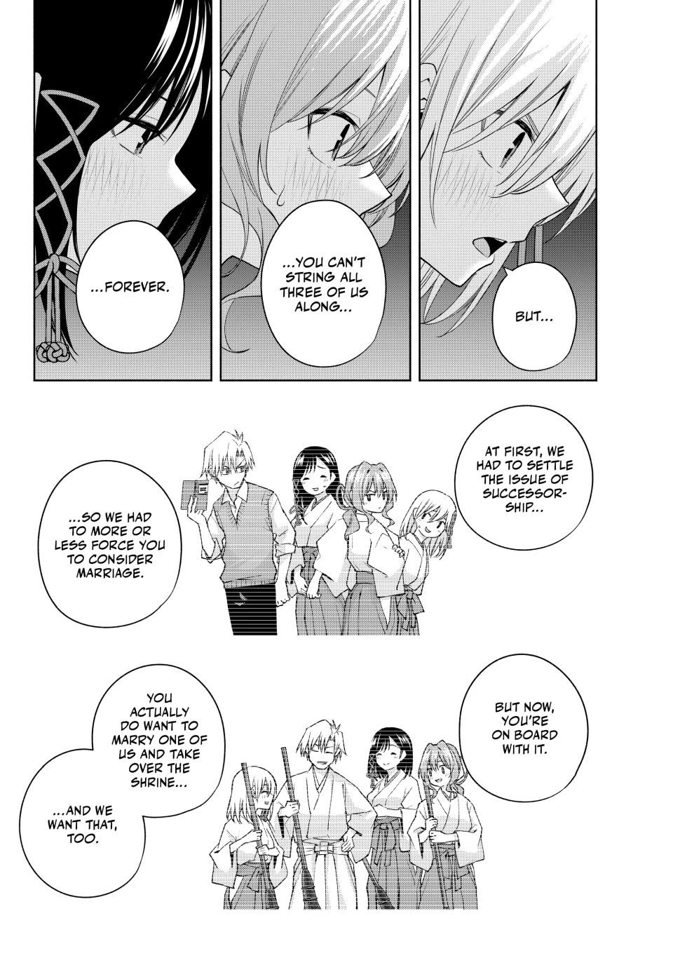 Amagami-san Chi no Enmusubi Chapter 110 page 8 - Chapter 110: THear No Evil, Speak No Evil