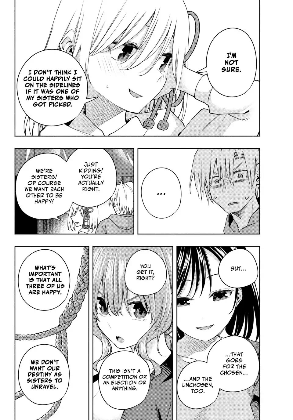 Amagami-san Chi no Enmusubi Chapter 111 page 12 - Chapter 111