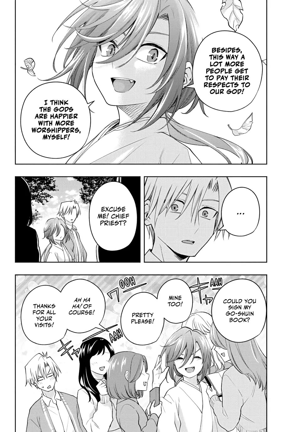 Amagami-san Chi no Enmusubi Chapter 113 page 10 - Chapter 113: The Other Guardian Dog of the Shrine