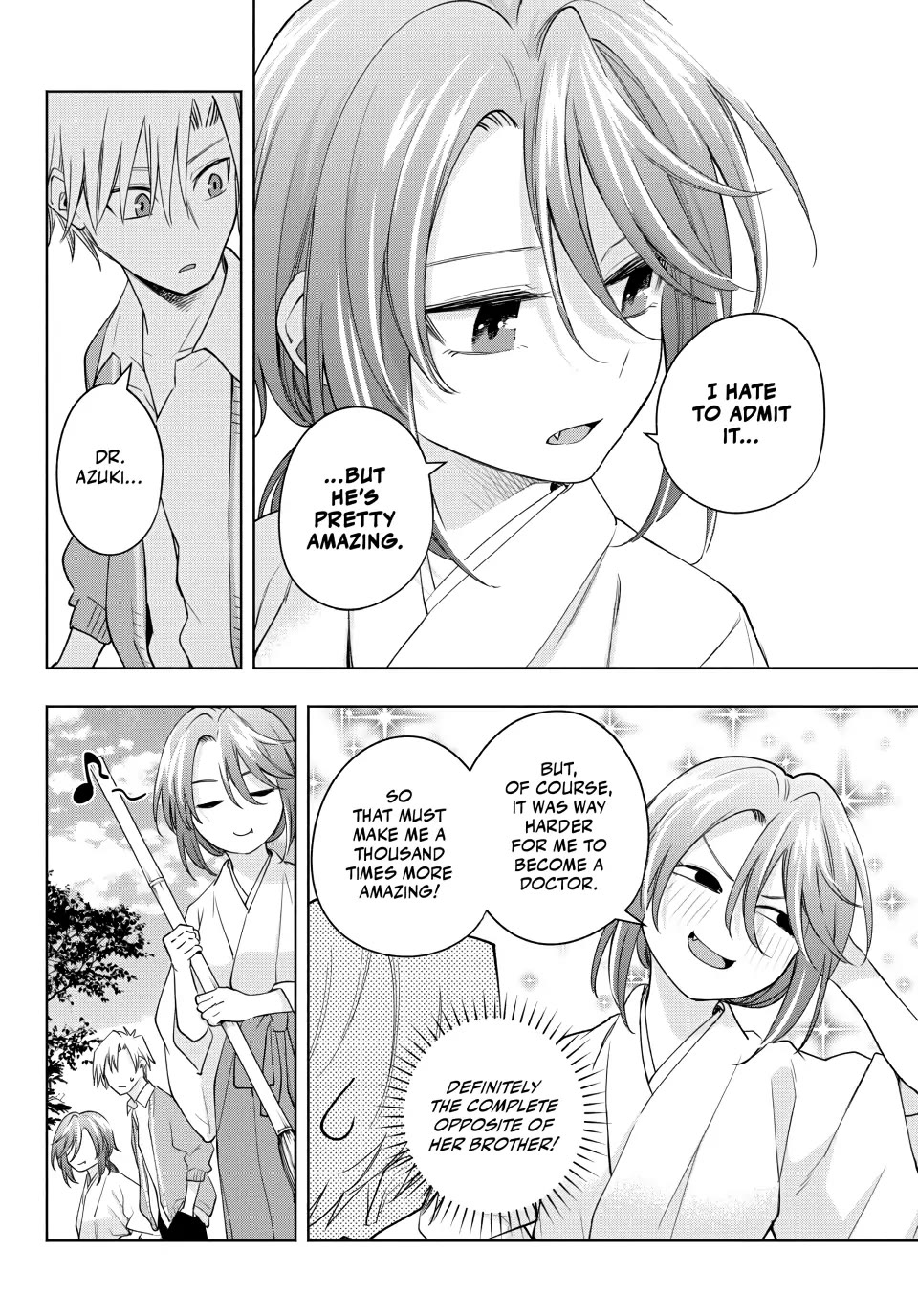 Amagami-san Chi no Enmusubi Chapter 113 page 12 - Chapter 113: The Other Guardian Dog of the Shrine