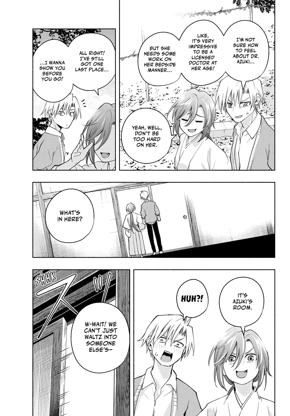 Amagami-san Chi no Enmusubi Chapter 113 page 13 - Chapter 113: The Other Guardian Dog of the Shrine