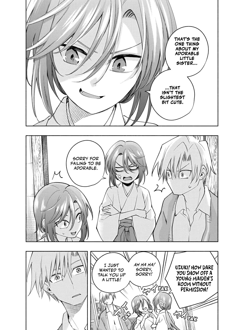 Amagami-san Chi no Enmusubi Chapter 113 page 17 - Chapter 113: The Other Guardian Dog of the Shrine