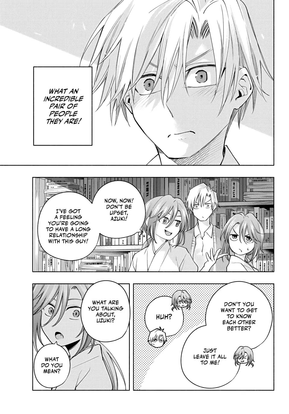 Amagami-san Chi no Enmusubi Chapter 113 page 19 - Chapter 113: The Other Guardian Dog of the Shrine