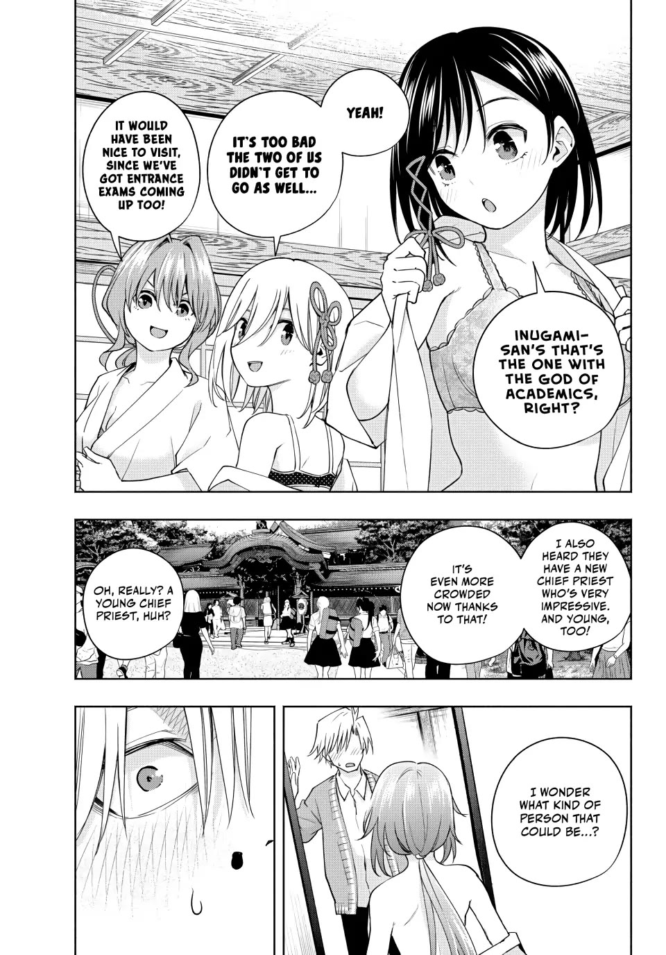 Amagami-san Chi no Enmusubi Chapter 113 page 3 - Chapter 113: The Other Guardian Dog of the Shrine