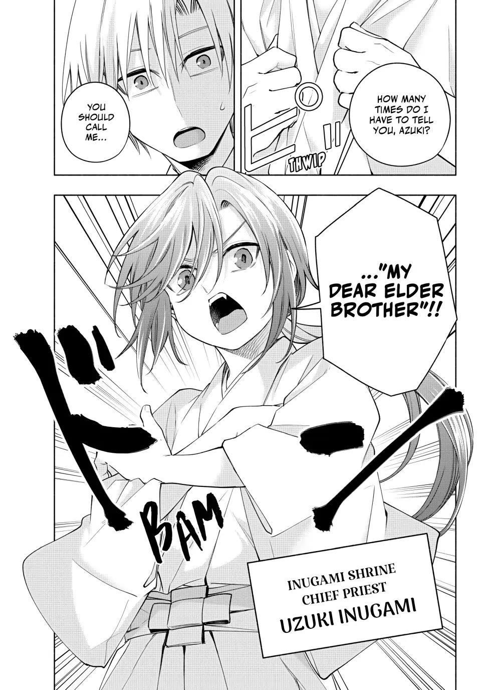 Amagami-san Chi no Enmusubi Chapter 113 page 5 - Chapter 113: The Other Guardian Dog of the Shrine