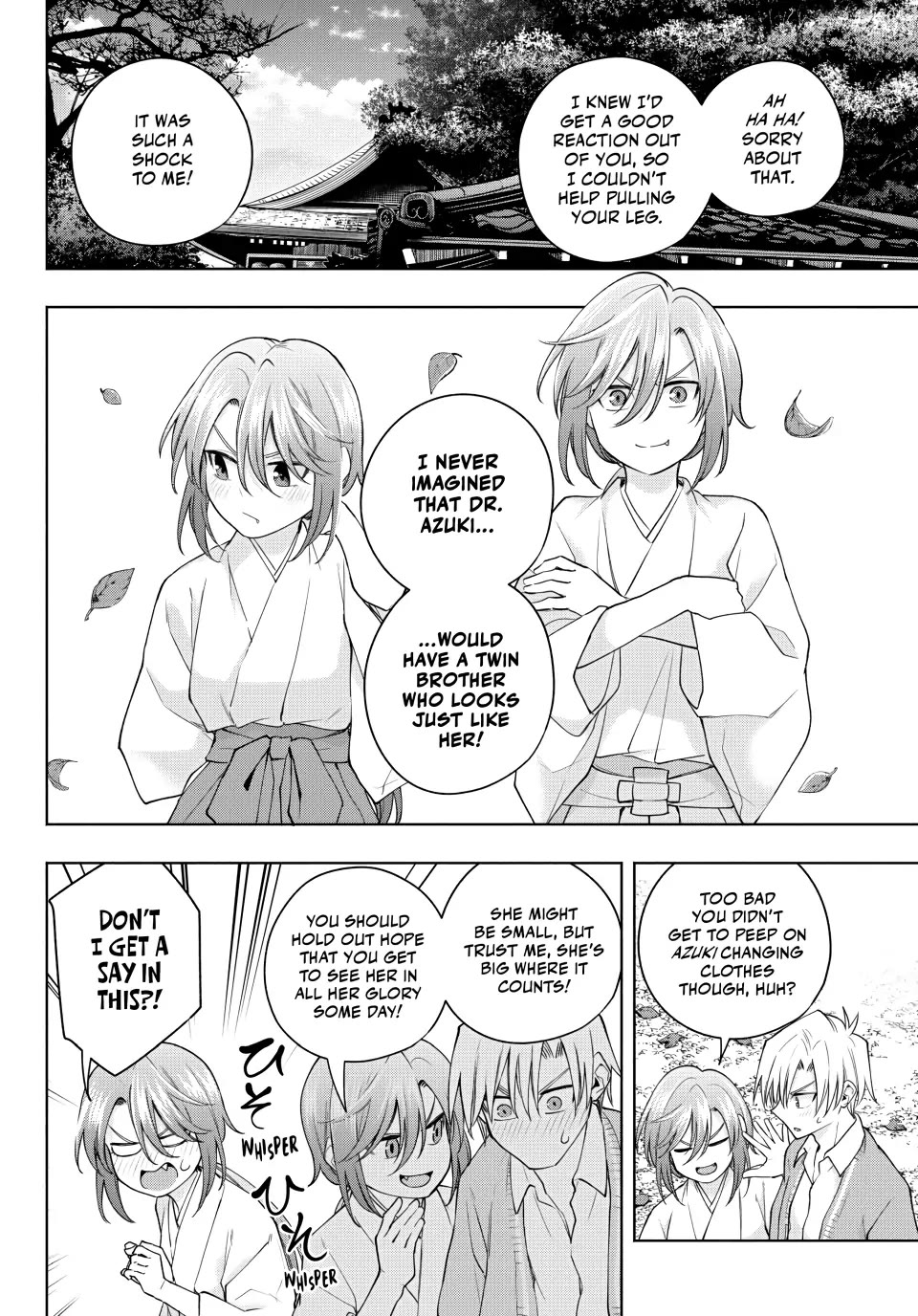 Amagami-san Chi no Enmusubi Chapter 113 page 6 - Chapter 113: The Other Guardian Dog of the Shrine