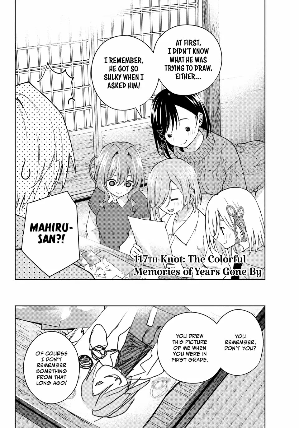 Amagami-san Chi no Enmusubi Chapter 117 page 2 - Chapter 117