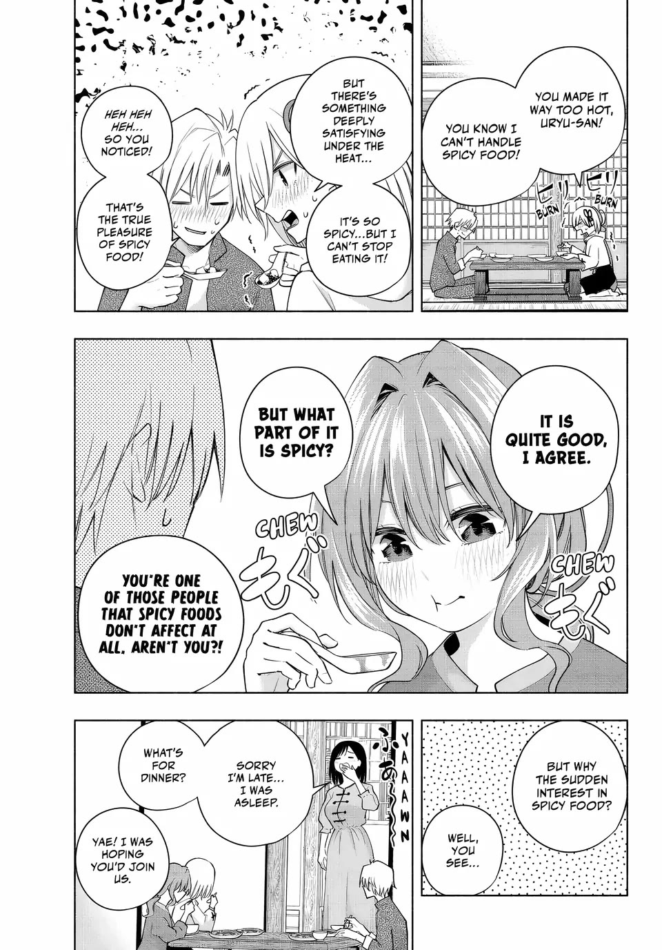Amagami-san Chi no Enmusubi Chapter 118 page 3 - Chapter 118