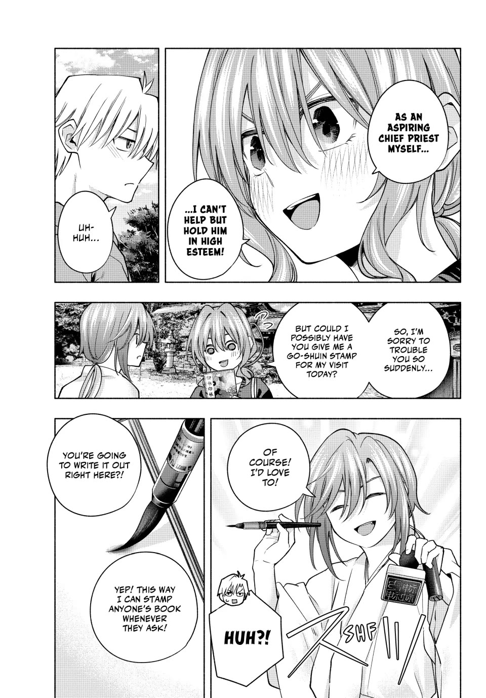 Amagami-san Chi no Enmusubi Chapter 121 page 7 - Chapter 121