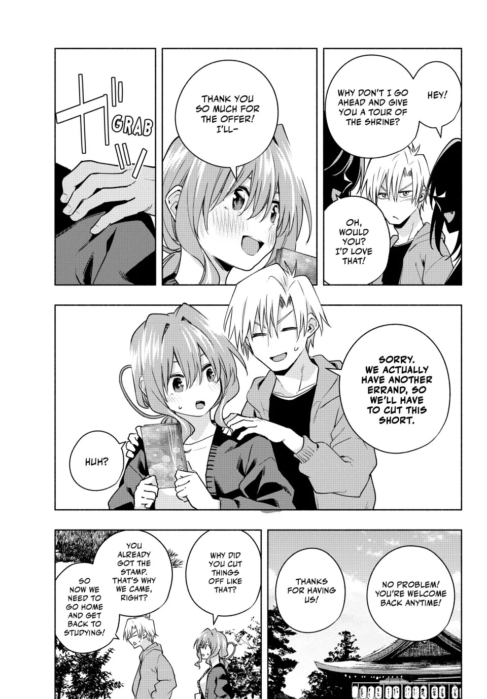 Amagami-san Chi no Enmusubi Chapter 121 page 9 - Chapter 121