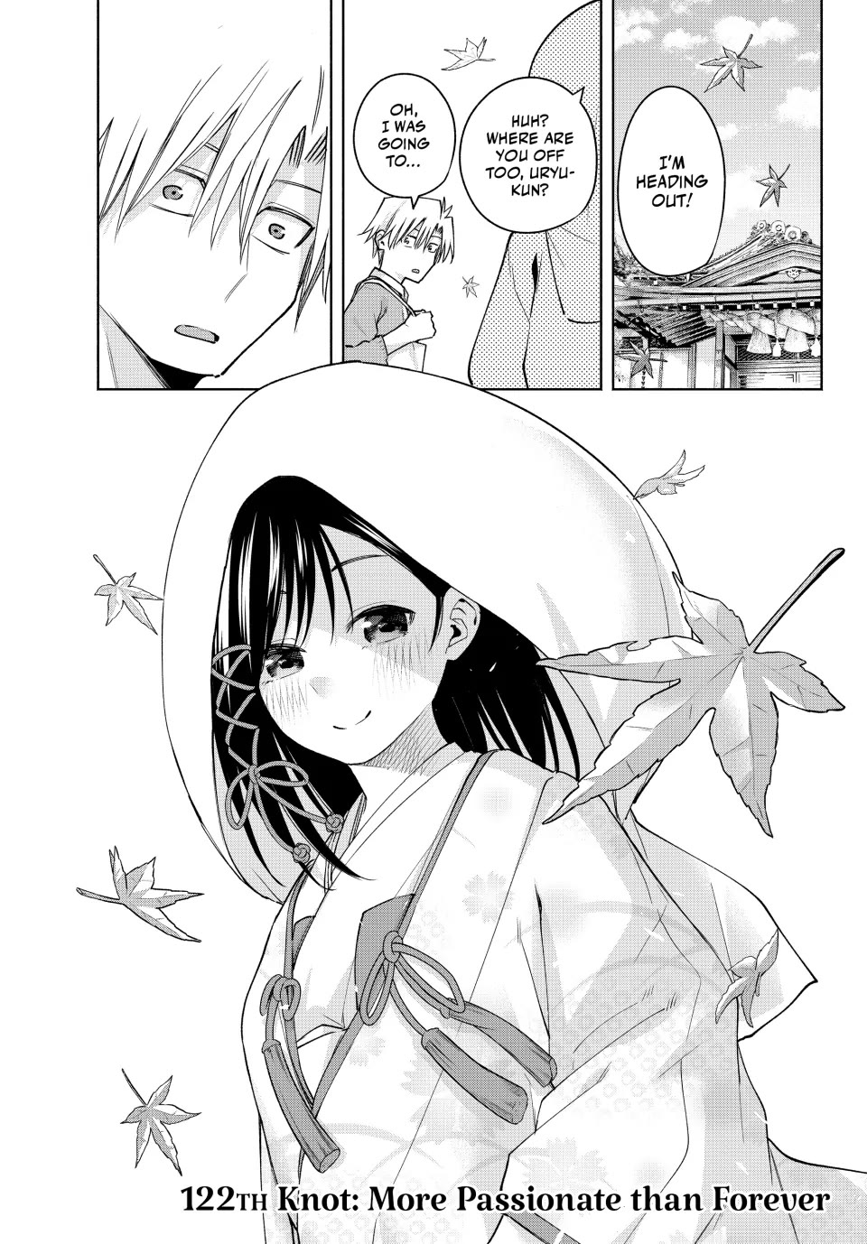 Amagami-san Chi no Enmusubi Chapter 122 page 1 - Chapter 122