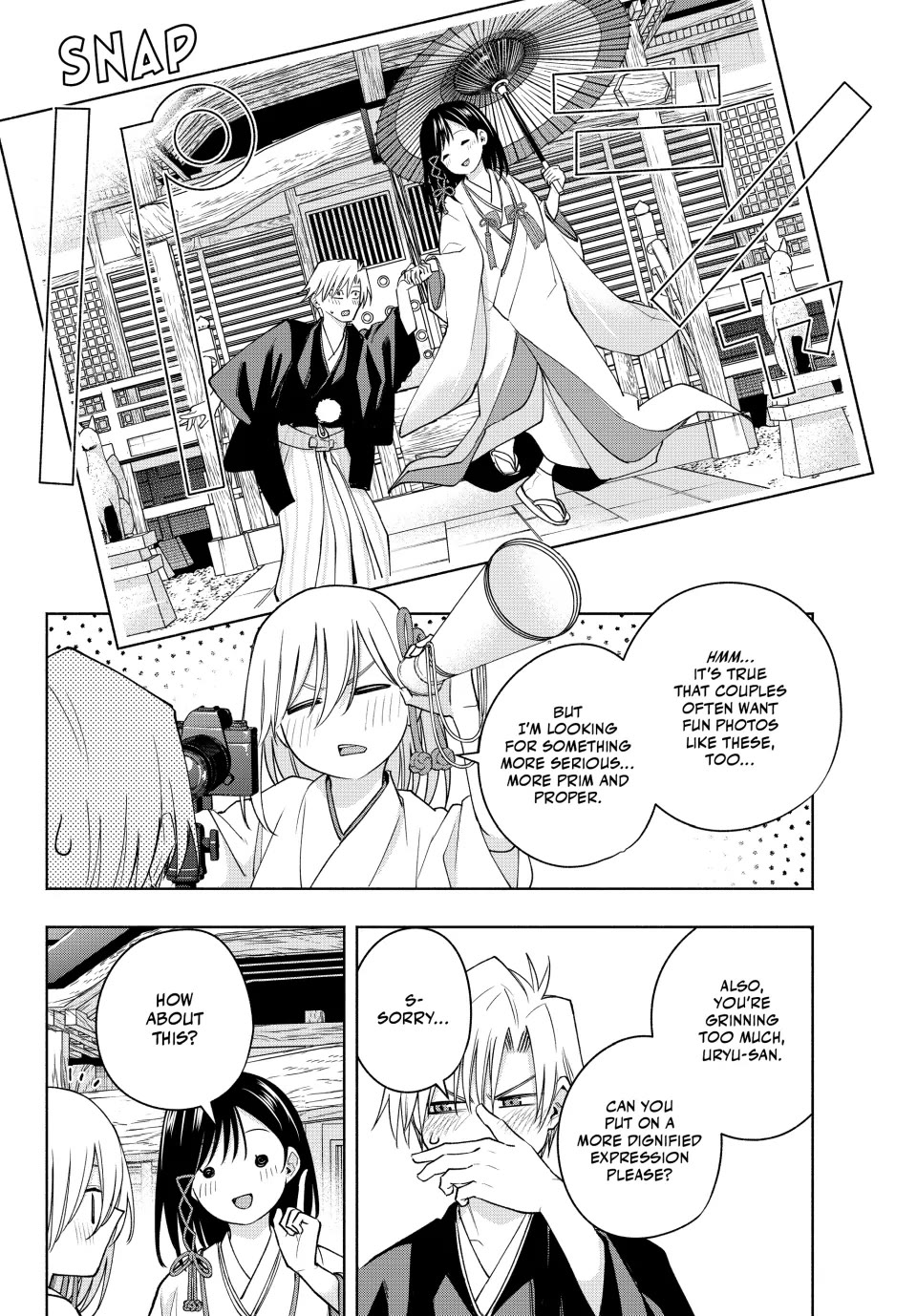 Amagami-san Chi no Enmusubi Chapter 122 page 10 - Chapter 122