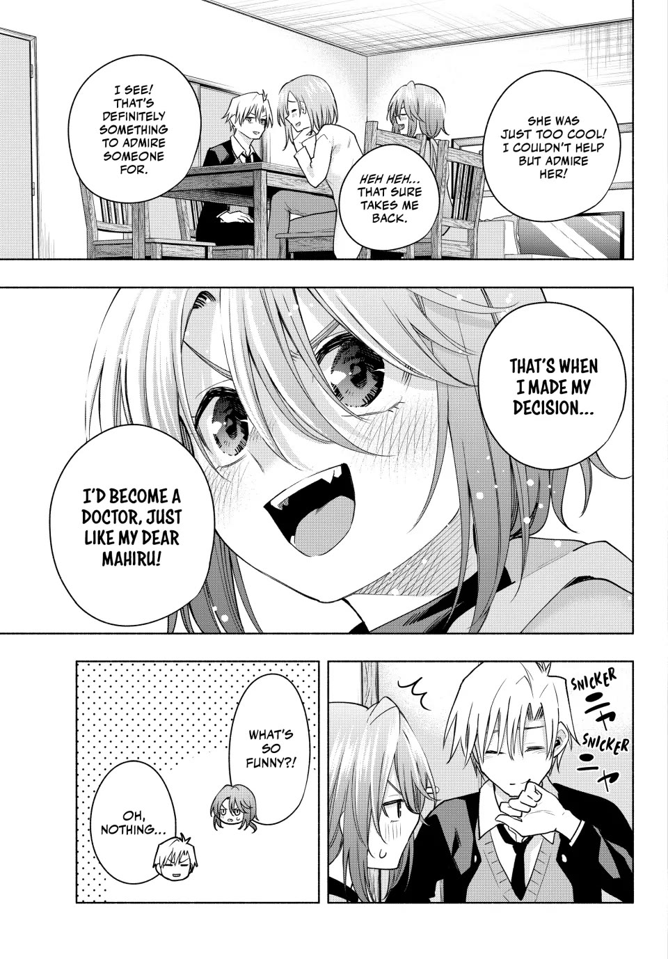Amagami-san Chi no Enmusubi Chapter 123 page 19 - Chapter 123