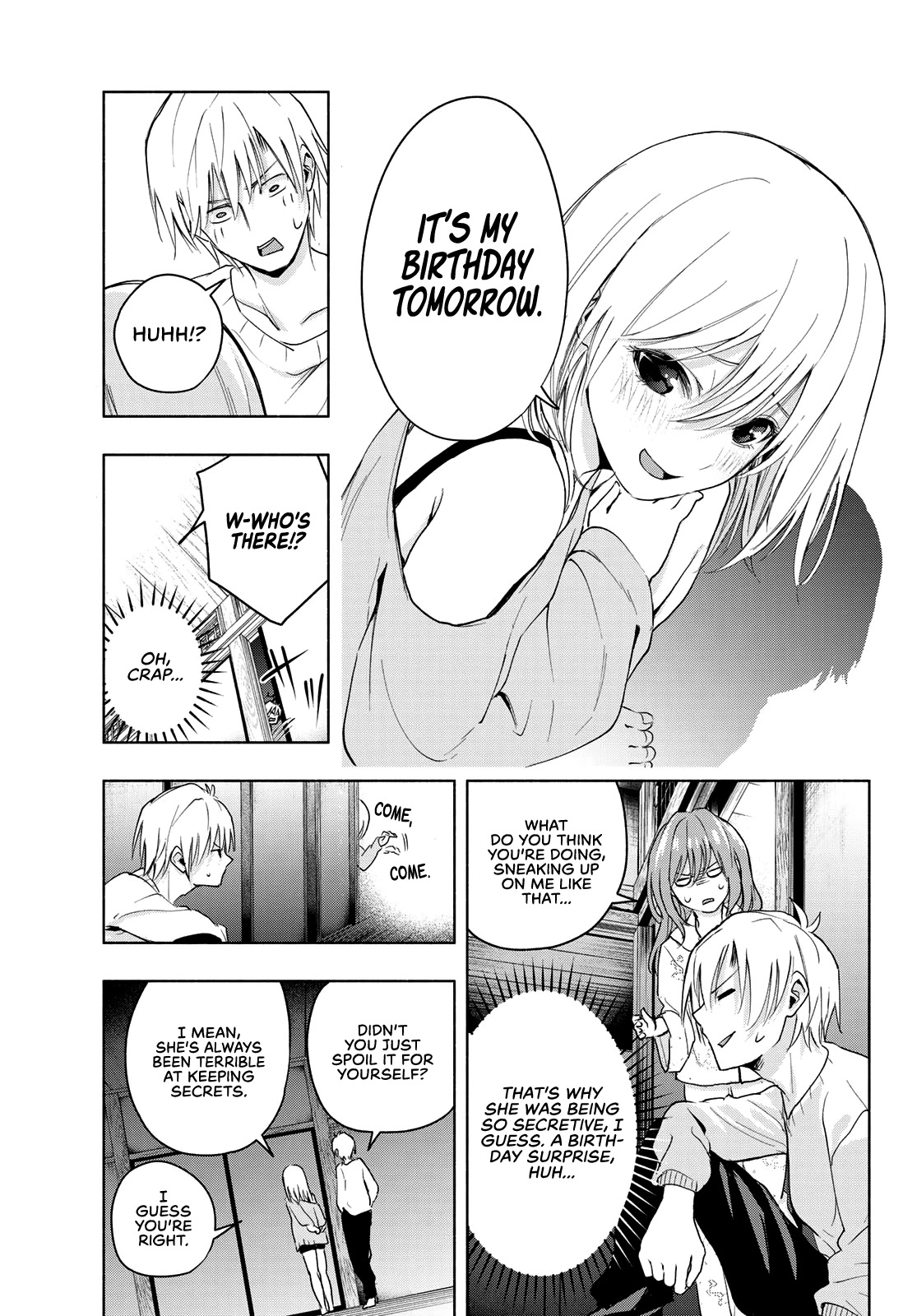 Amagami-san Chi no Enmusubi Chapter 13 page 8 - Chapter 13: Midnight Gratitude