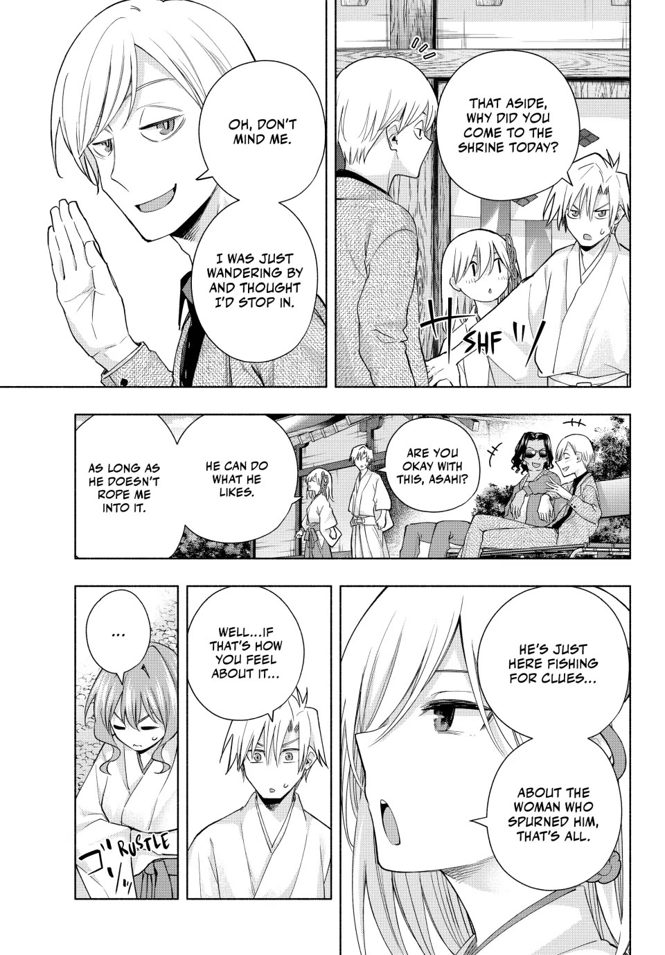 Amagami-san Chi no Enmusubi Chapter 130 page 15 - Chapter 130