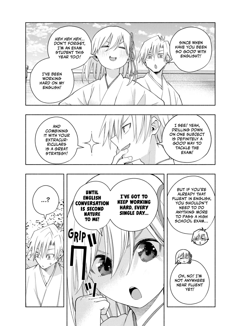 Amagami-san Chi no Enmusubi Chapter 130 page 5 - Chapter 130