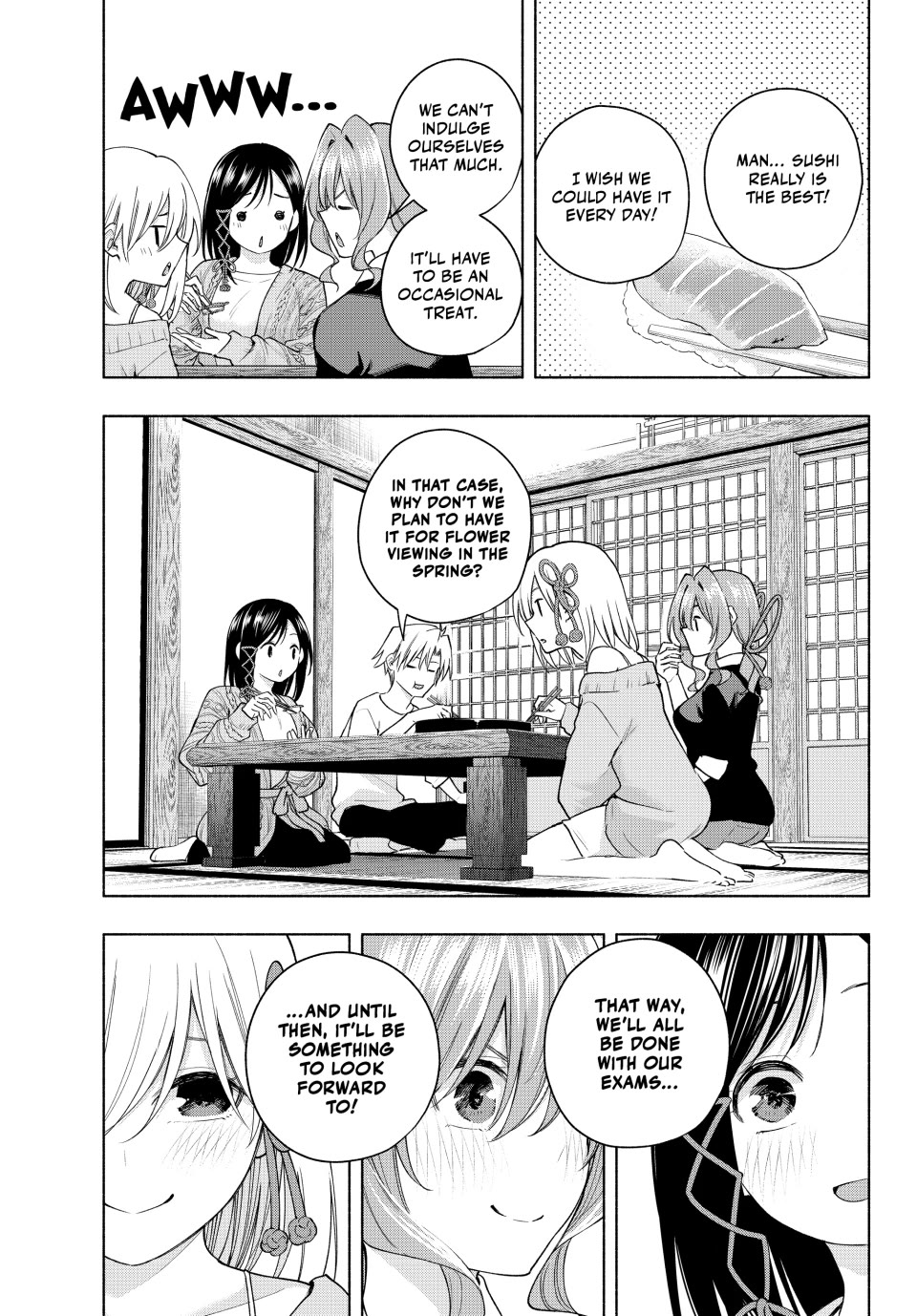 Amagami-san Chi no Enmusubi Chapter 131 page 15 - Chapter 131