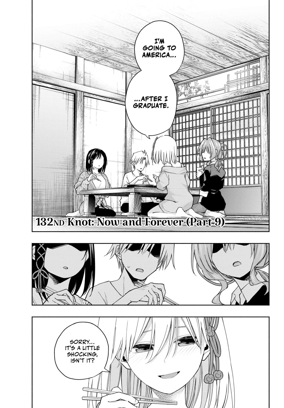 Amagami-san Chi no Enmusubi Chapter 132 page 1 - Chapter 132