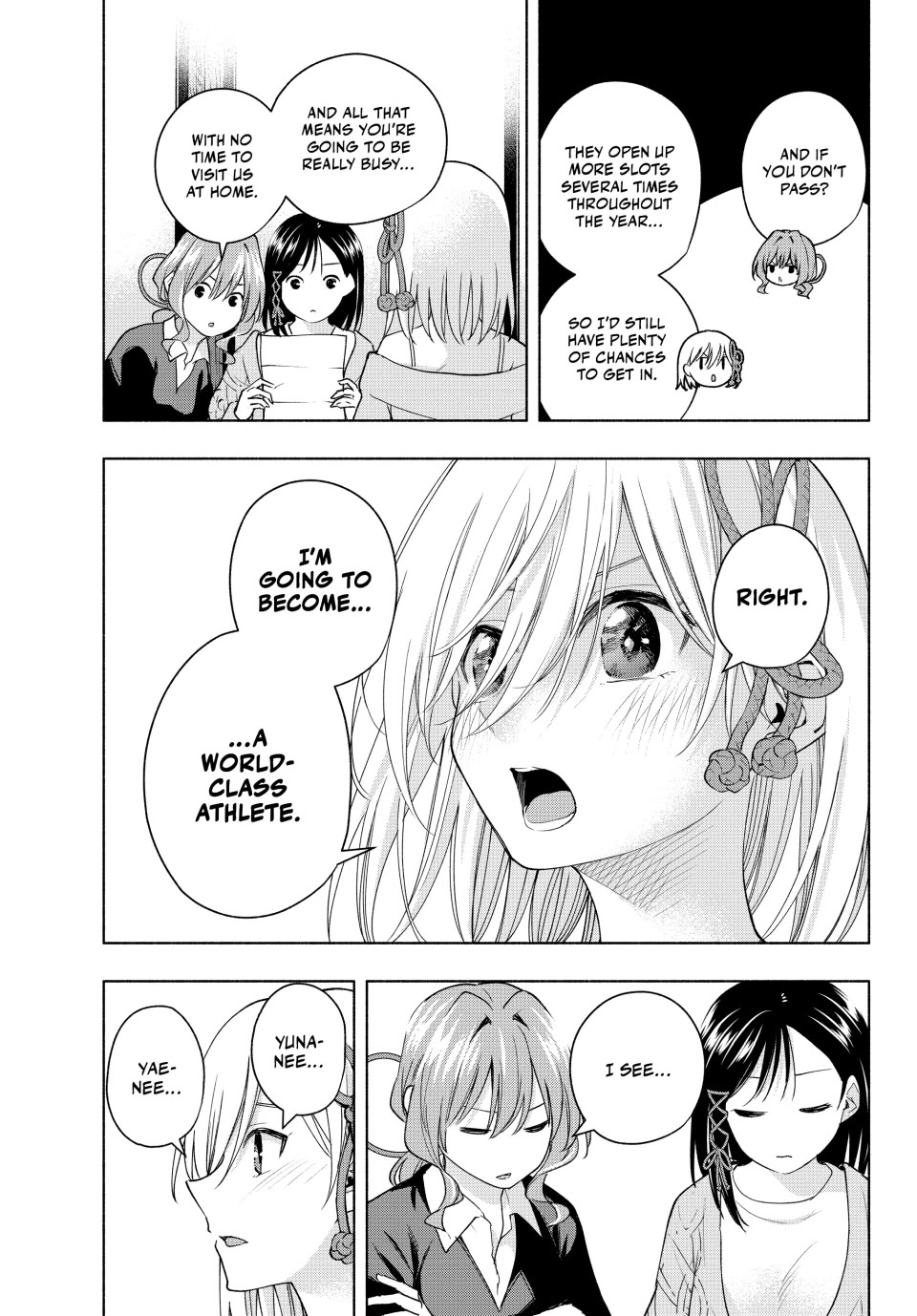 Amagami-san Chi no Enmusubi Chapter 132 page 5 - Chapter 132