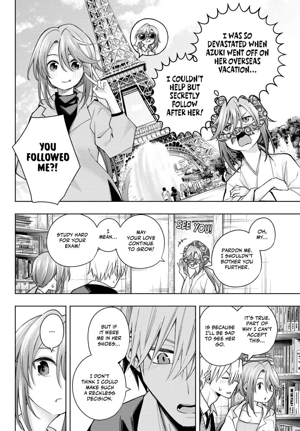 Amagami-san Chi no Enmusubi Chapter 133 page 9 - Chapter 133