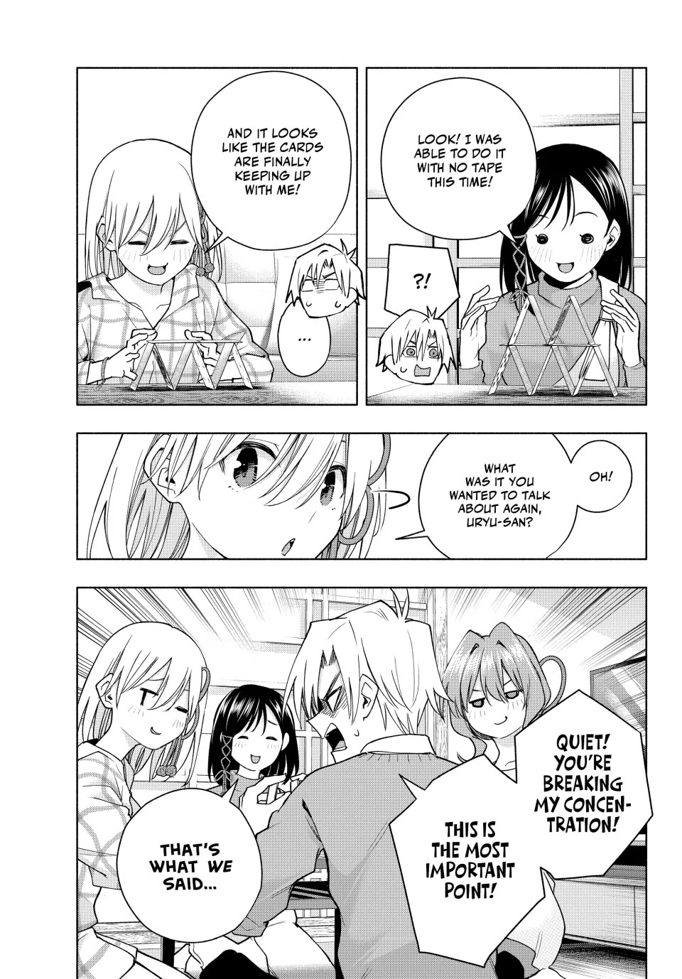 Amagami-san Chi no Enmusubi Chapter 134 page 9 - Chapter 134