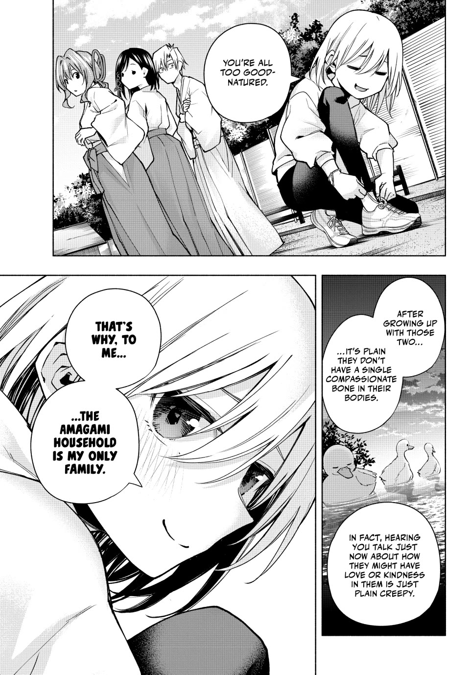 Amagami-san Chi no Enmusubi Chapter 142 page 16 - Chapter 142