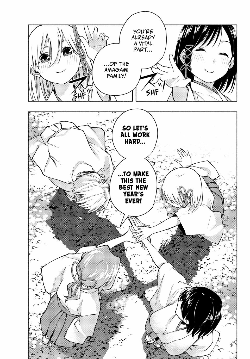 Amagami-san Chi no Enmusubi Chapter 149 page 13 - Chapter 149